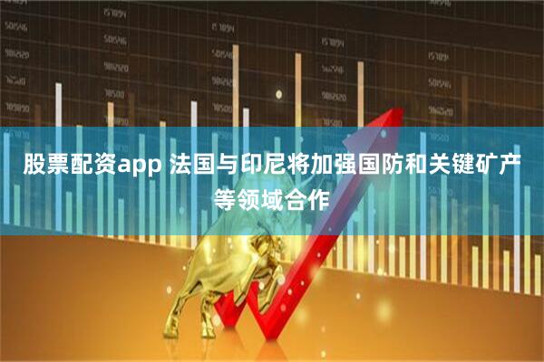 股票配资app 法国与印尼将加强国防和关键矿产等领域合作